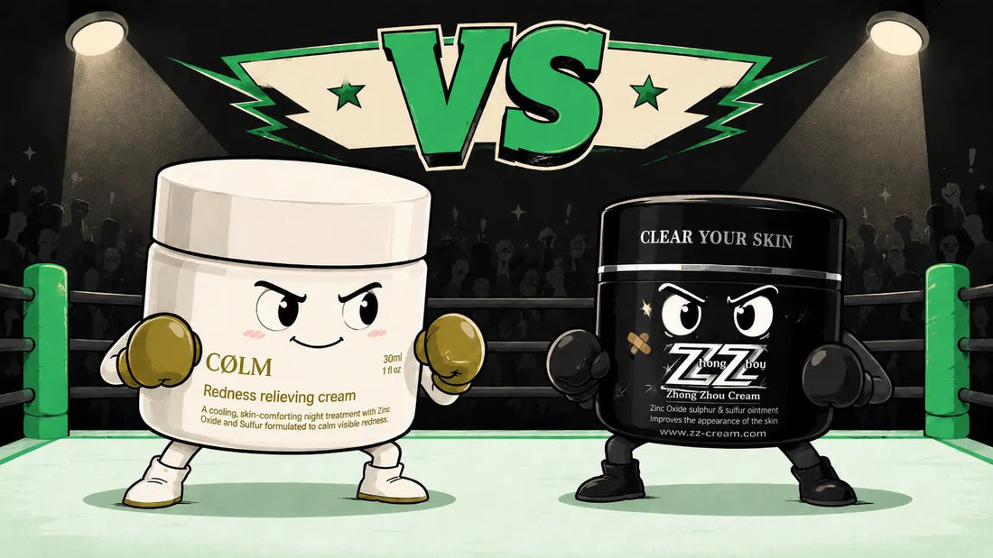 Hvad er forskellen på CØLM og ZZ-Creme — og hvilken passer til din hud? - NIMO SKIN