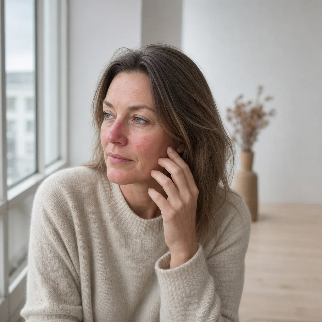 Rosacea på næsen — rødme, knopper og hvad der dæmper dem